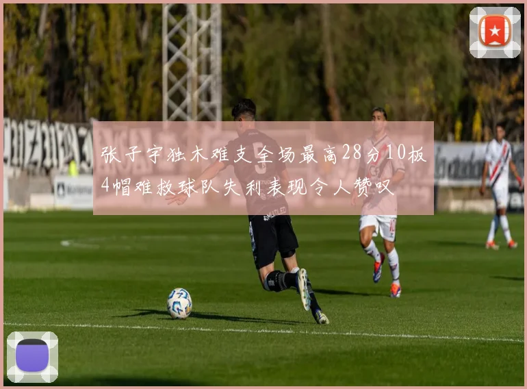 张子宇独木难支全场最高28分10板4帽难救球队失利表现令人赞叹