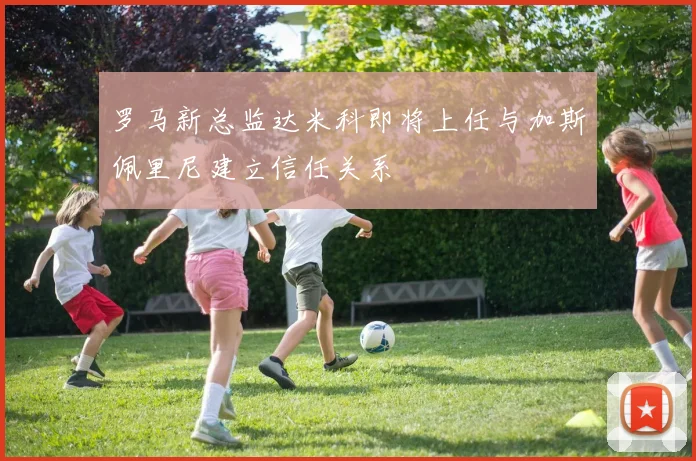 罗马新总监达米科即将上任与加斯佩里尼建立信任关系